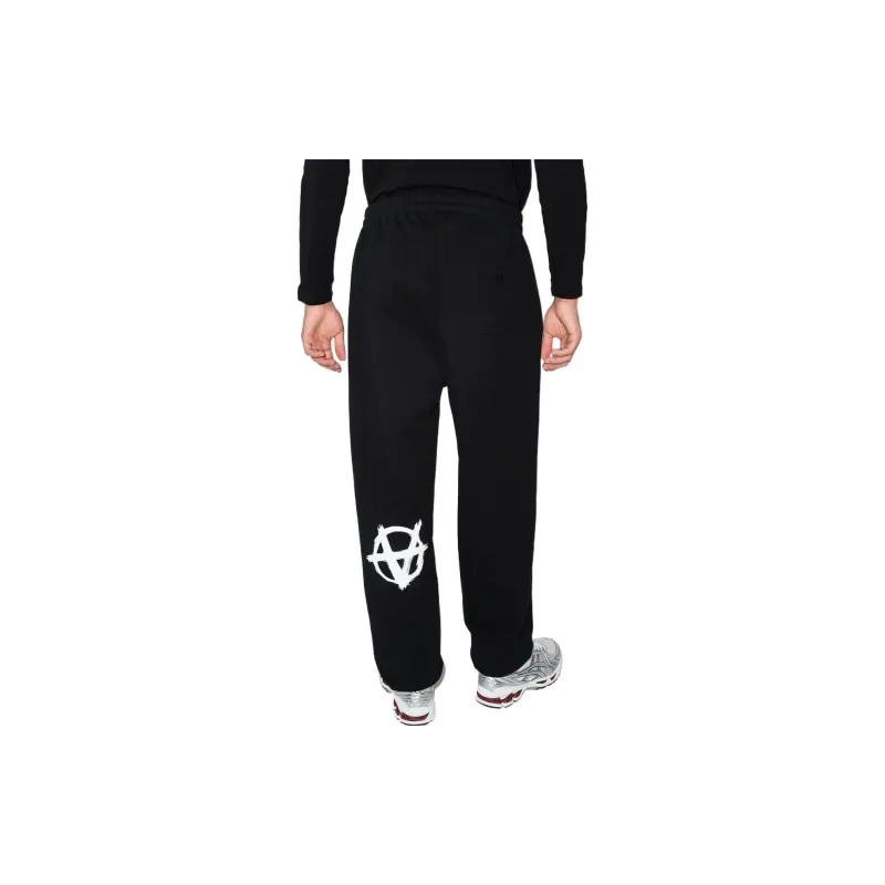 Vetements Knitted Sweatpants Men Black-3