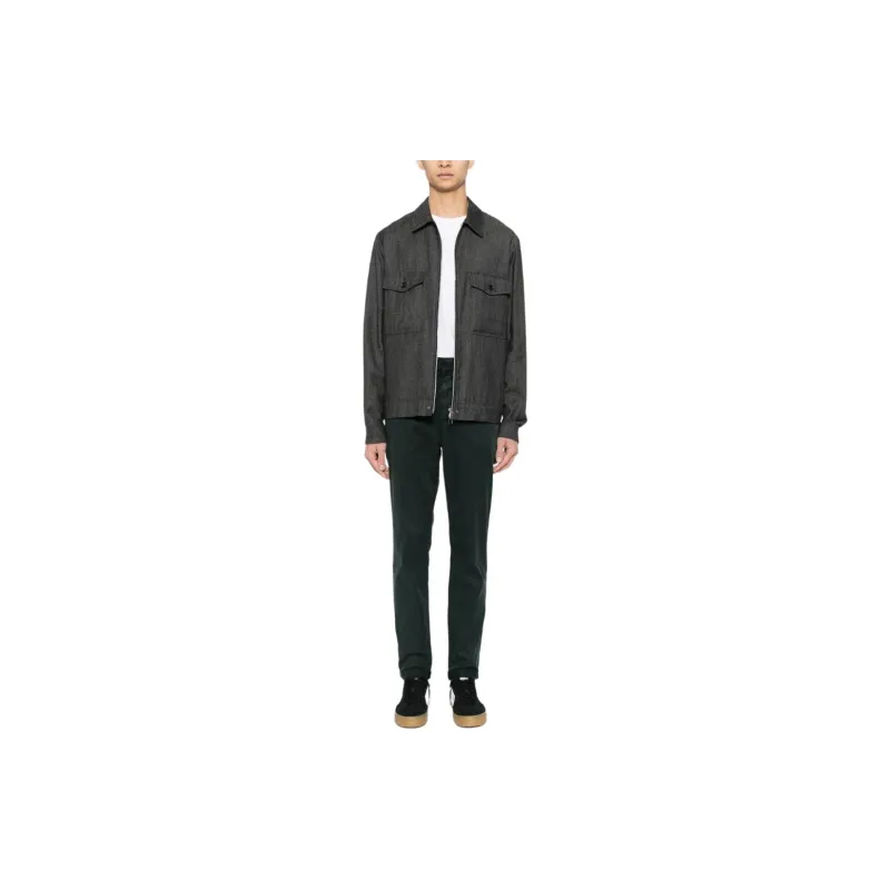 PAIGE Fraser Lyocell Tapered Trousers-1