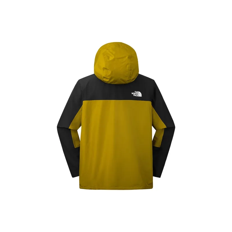 THE NORTH FACE City Outdoor Collection Windbreaker Jackets Unisex Cosmic Black Moss Green Multicolor-2