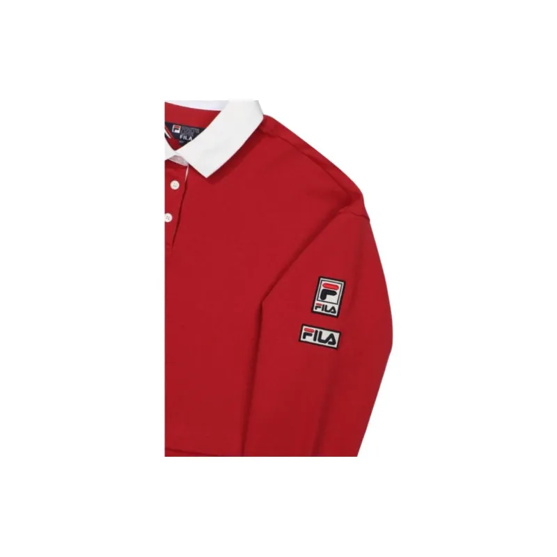 FILA Polo Shirts Women's Red-2