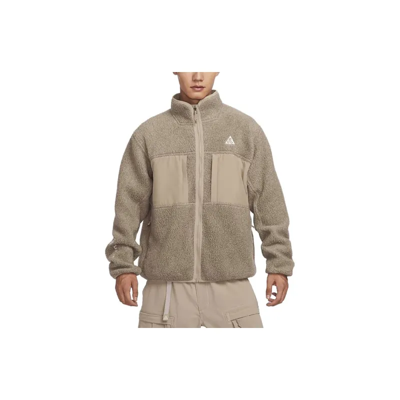 Nike ACG Velvet Jackets Men Khaki-4