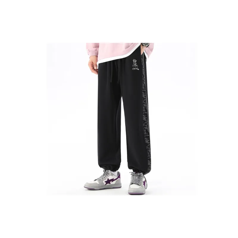 FIDO DIDO Casual Pants Unisex-17