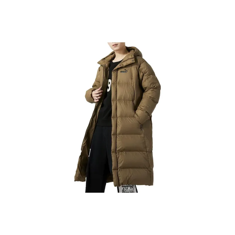 PUMA Down Jackets Men Brown-4