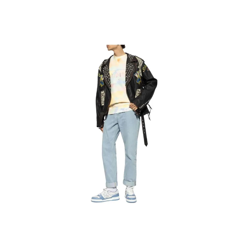 BALMAIN Tie Dyed Crewneck Sweatshirt-3