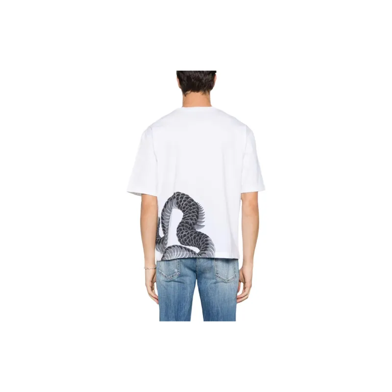 DSQUARED 2 Logo Printed Loose Fit T Shirt-2