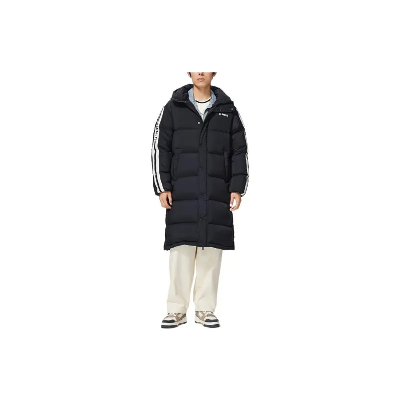 LiNing Down Jacket Unisex Black-2