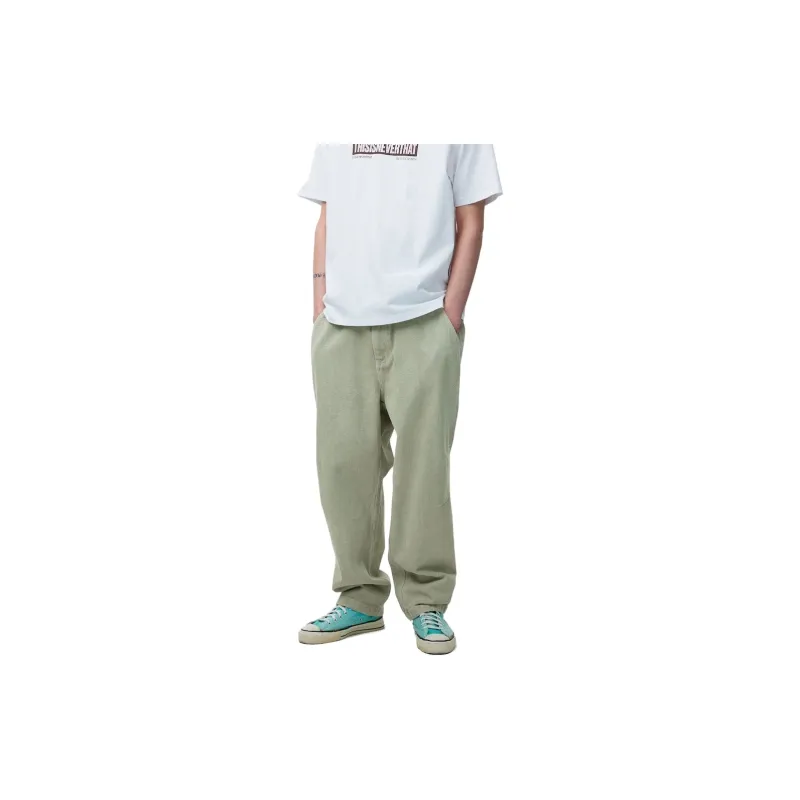 Thisisneverthat SS24 Overdyed Twill Pant Casual Pants Unisex Beige-2