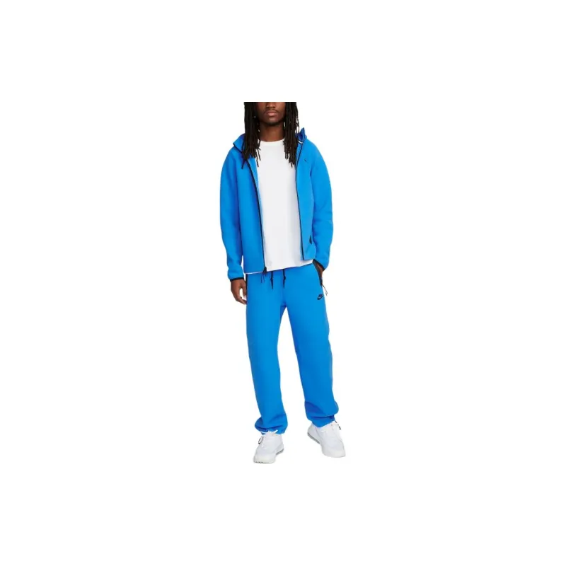 Nike Sportswear Tech Fleece Open-Hem Sweatpants Casual Pants Men's Blue-2