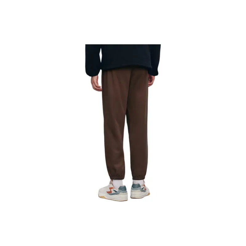 361° Basketball Collection Knitted Sports Pants Unisex Dark Brown Coffee-2