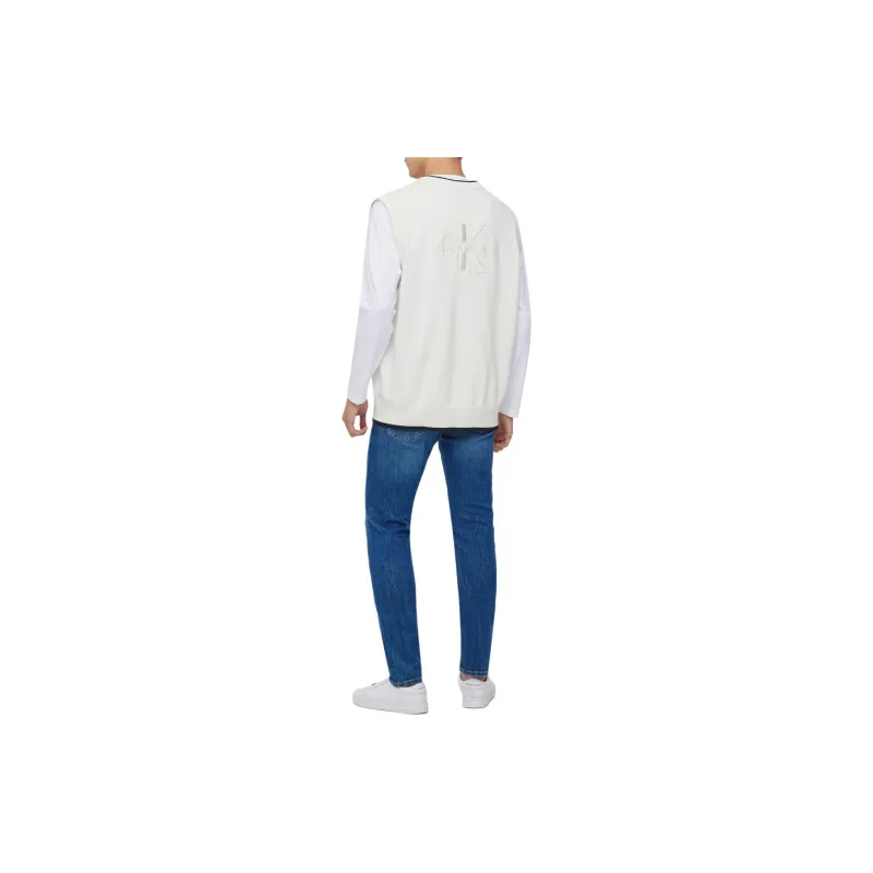 CALVIN KLEIN Knitwear Men's White-3