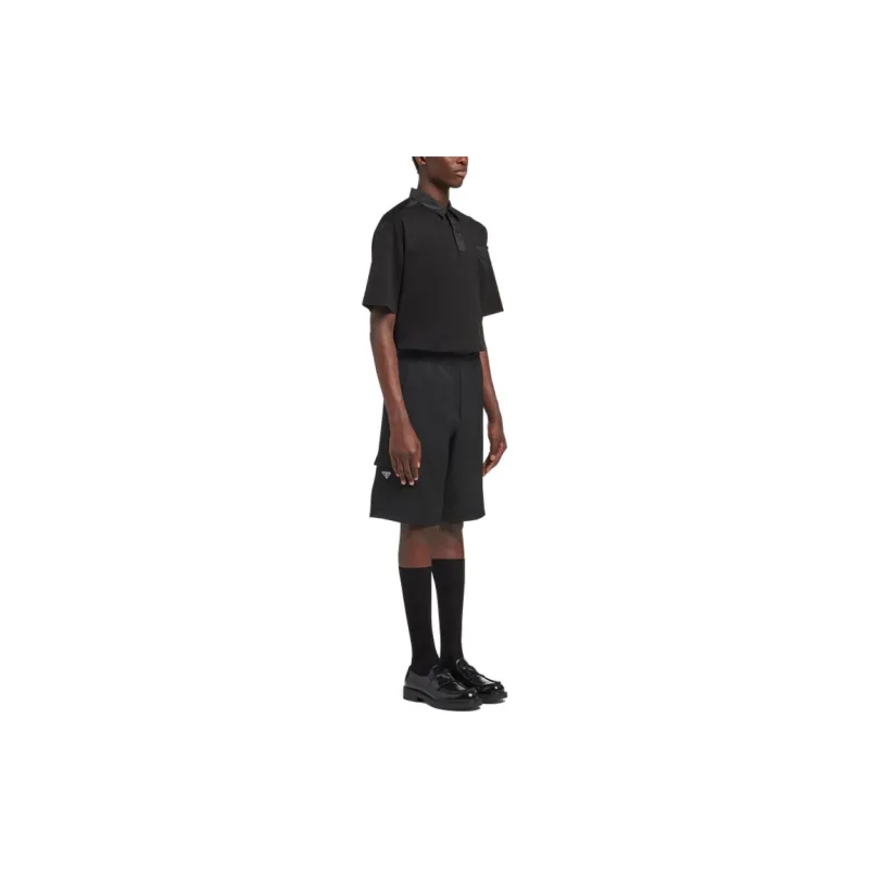 PRADA FW21 Casual Shorts Men's Black-3
