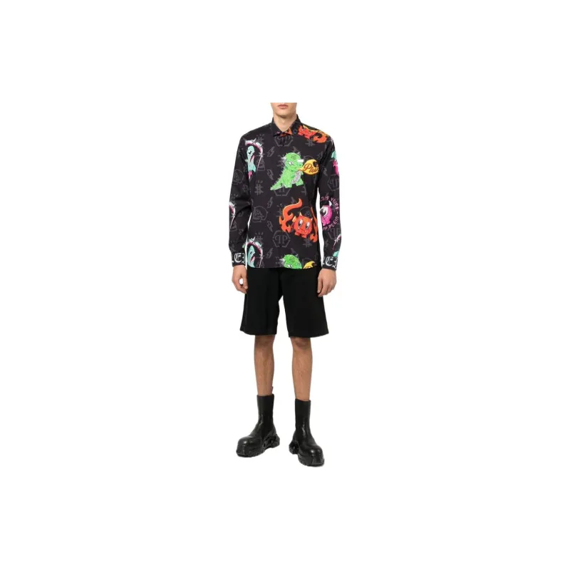 PHILIPP PLEIN Shirts Men Multicolor-1