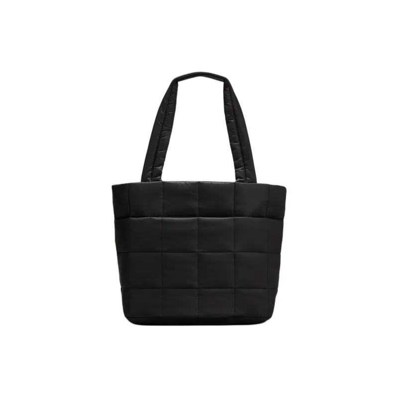 Lululemon Nylon Tote Bag, Shopping Bag, Handbag Regular Women's Black-1