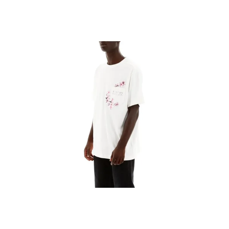DIOR Homme X Sorayama Floral T Shirt-3