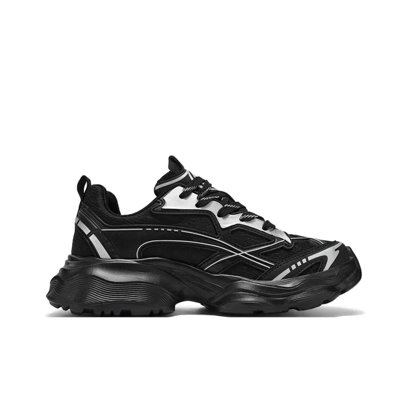 DEERWAY Anti-Slip And Wear-Resistant Breathable Low-Top Chunky Sneakers Men's-9