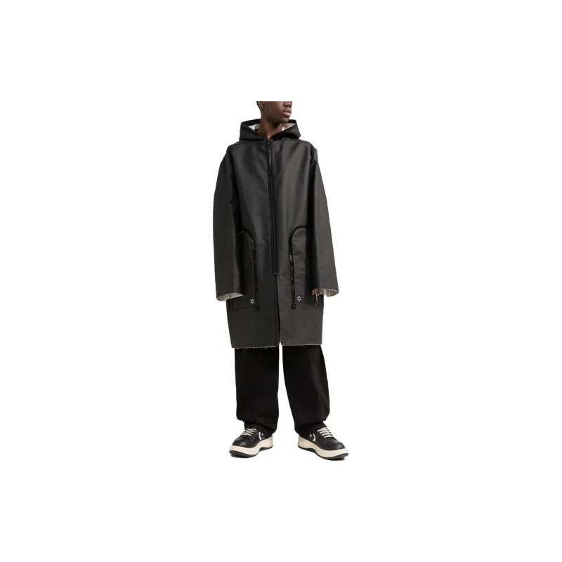 Rick Owens DRKSHDW Strobe Long length Parka-2