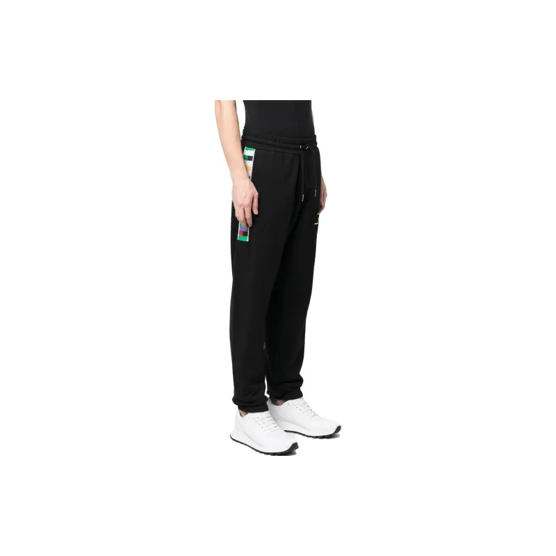 MISSONI Knitted Sweatpants Men's Black-3