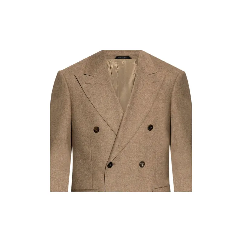 GIORGIO ARMANI Royal Line Double breasted Suit In Stretch Virgin Wool And Cashmere-2