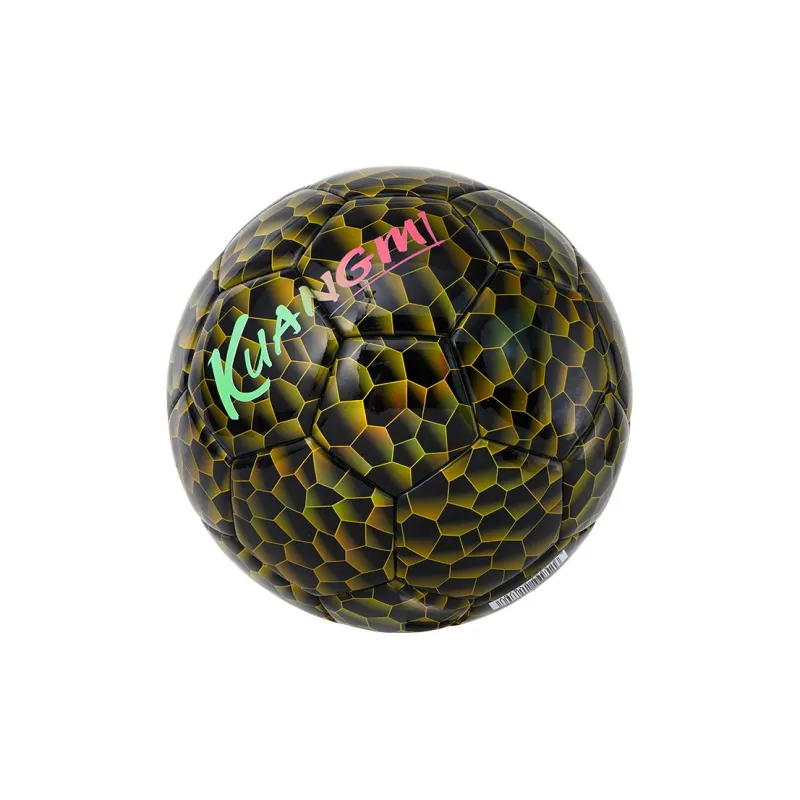 Kuangmi Size 5 Soccer PU Seamless Thermal bonding Unisex-7