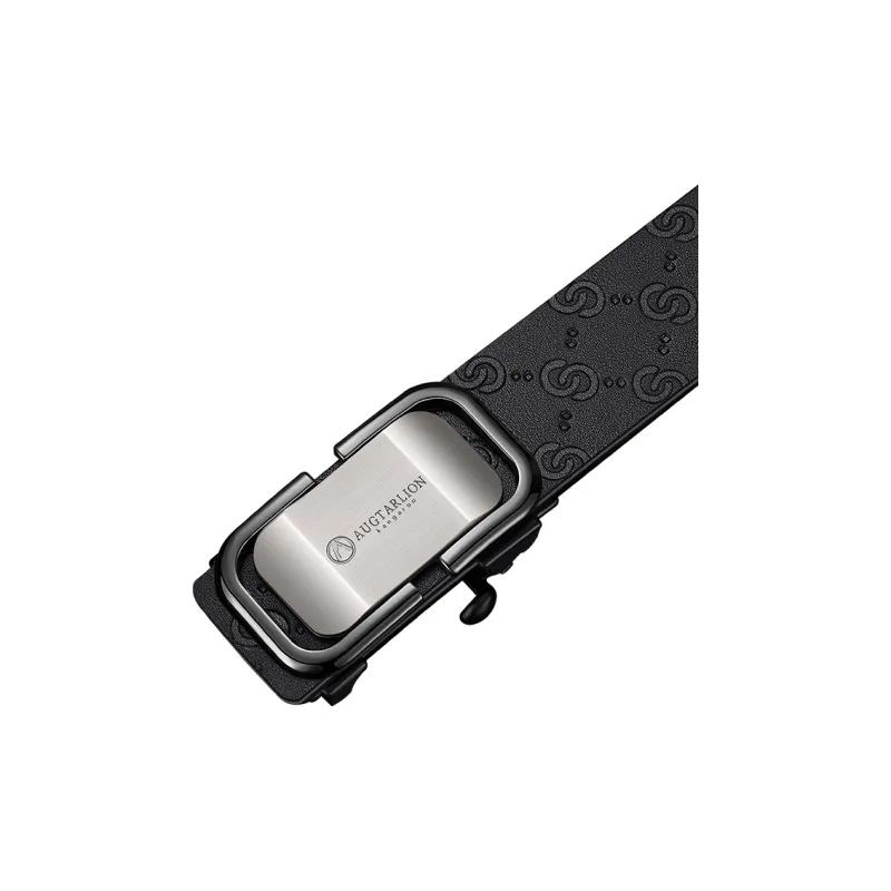 AUGTARLION Split Cow Leather Leather Belts Men's Width  3.5cm-4