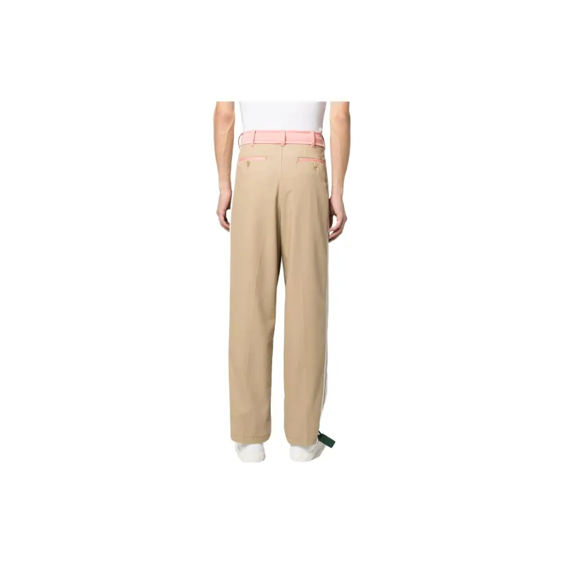 PALM ANGELS Side Stripe Detailed Track Belt Trousers-1