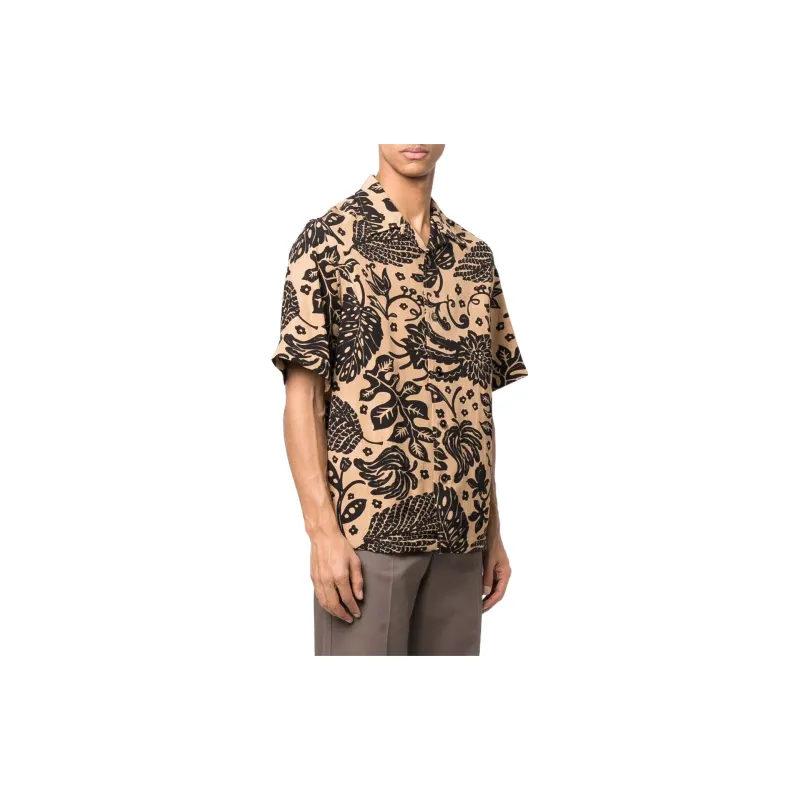 JIL SANDER Shirts Men Coffee-2