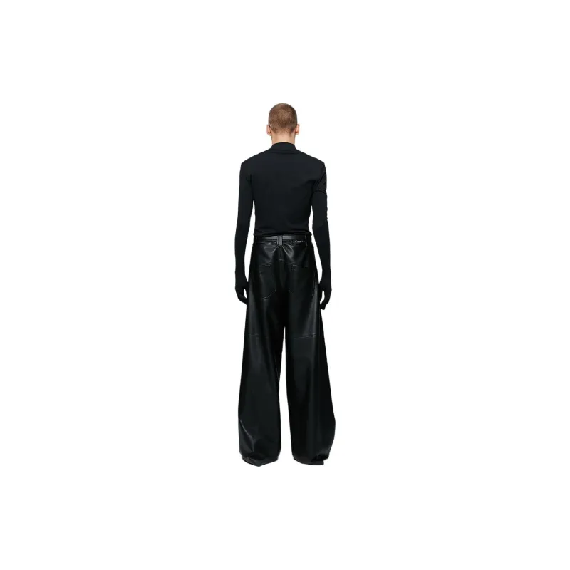 ANNAKIKI T Shirts Men Black-1