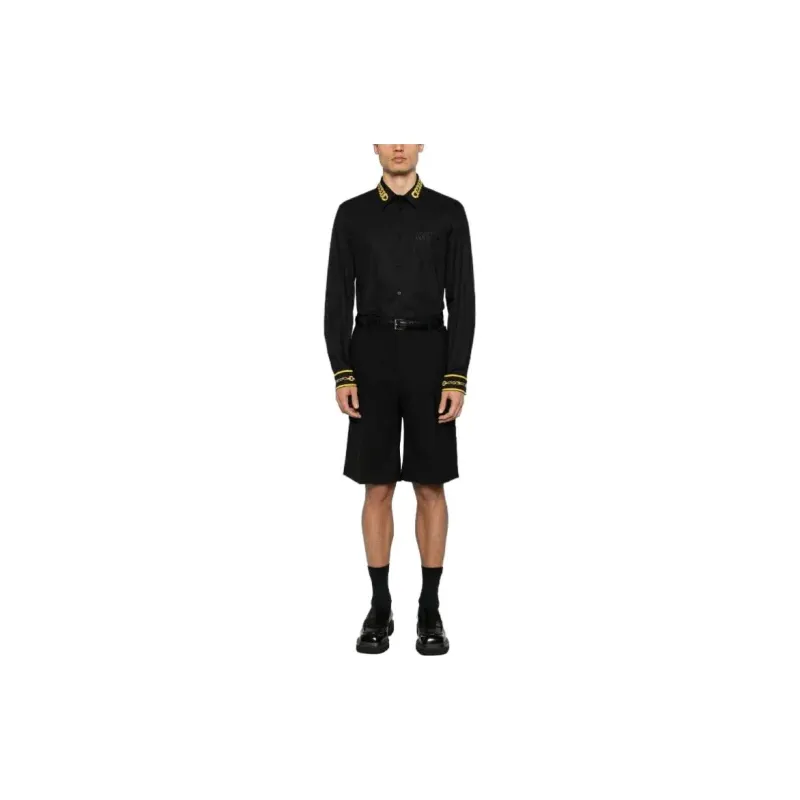 VERSACE JEANS COUTURE Chain Couture Cotton Shirt-2