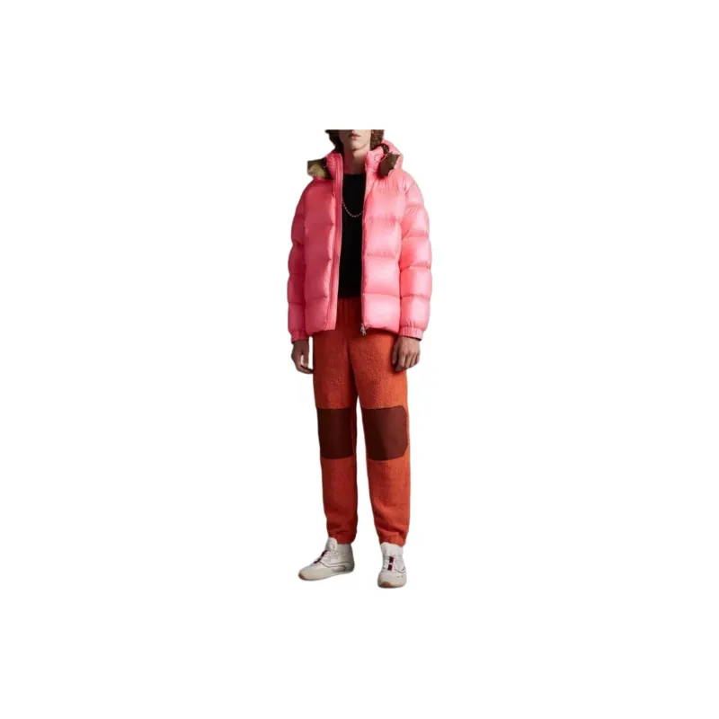 MONCLER GENIUS MONCLER GENIUS 1952 Series Down Jackets Men Neon Pink-2