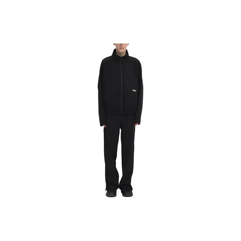C2H4 Casual Pants Unisex Black-1