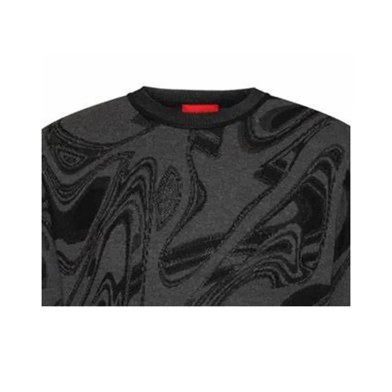 HUGO BOSS Sweaters Men Dark Gray-5