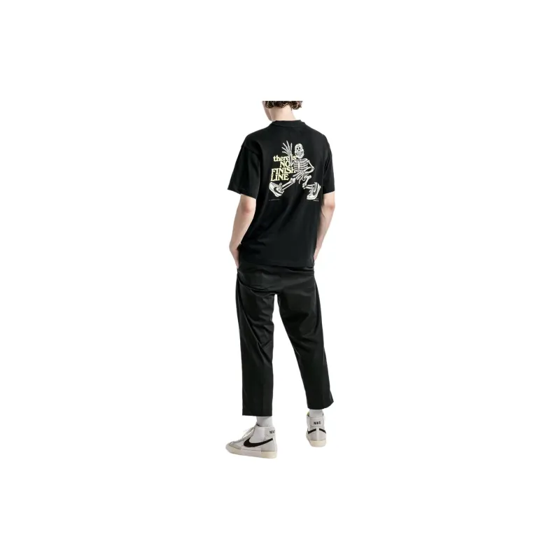 Nike T Shirts Men Black-2