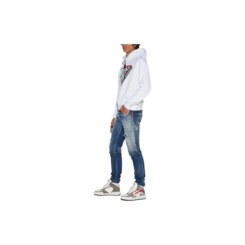 Dsquared2 Fitted Mid Rise Jeans-3