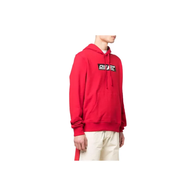 DIESEL Sweatshirts Men Red-3