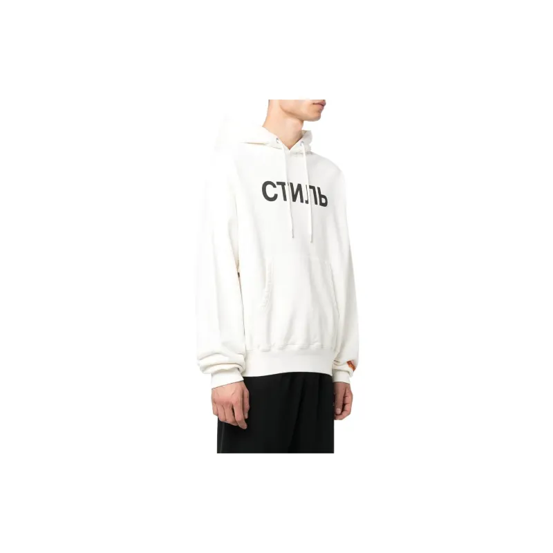 HERON PRESTON Chest-logo Hoodie-2