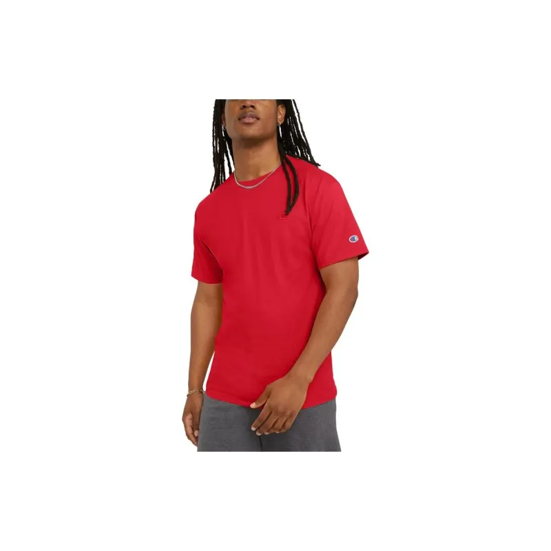 Champion T Shirts Unisex Red+Yellow-3
