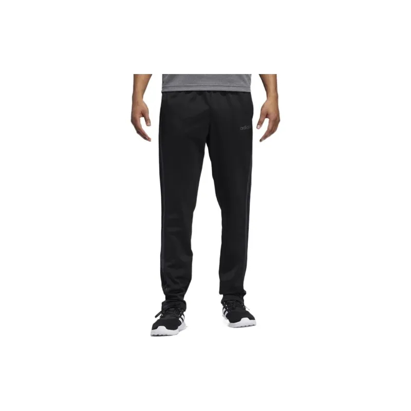 Adidas Knitted Fabric Vintage Sweatpants Men's Black-3