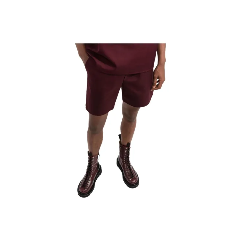 Valentino Casual Shorts Men Deep Red-3