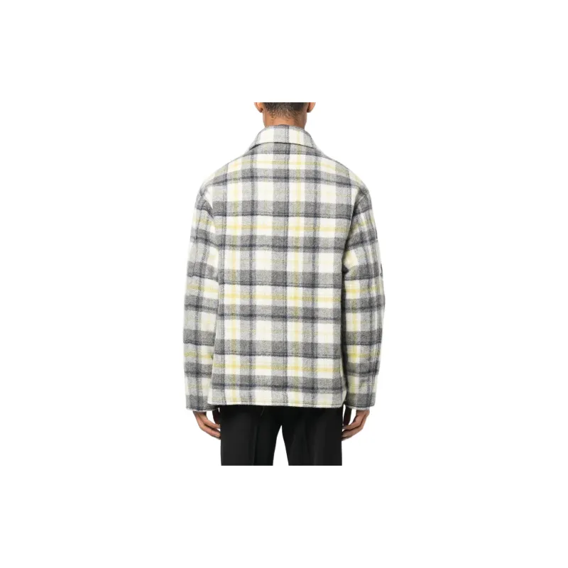 JIL SANDER Jackets Men Yellow Gray-1