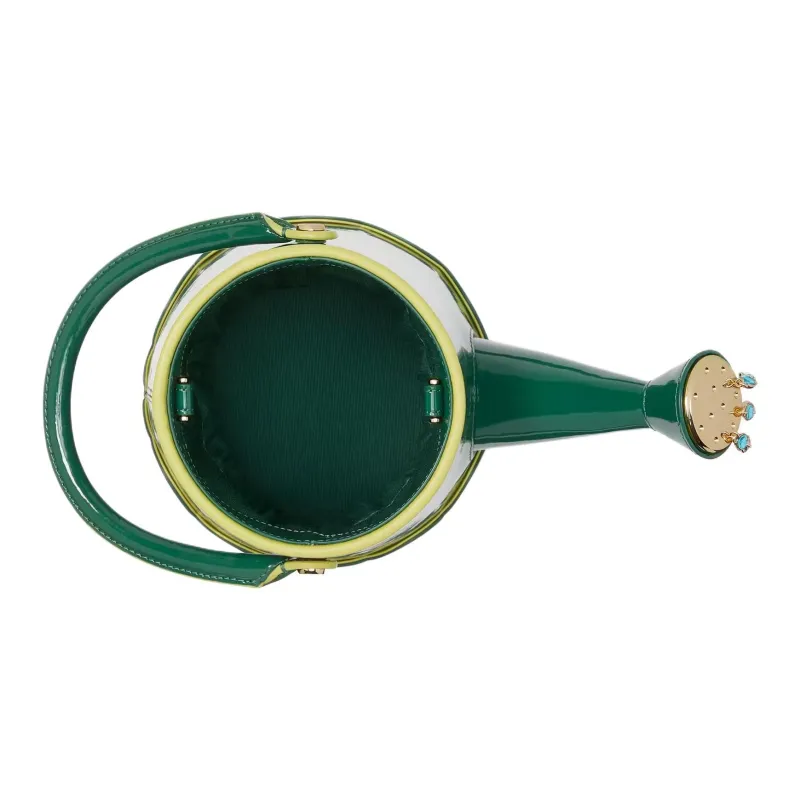 Kate Spade Artificial Leather Shoulder Bag Crossbody Bag Handbag Small Size Women's Green-3