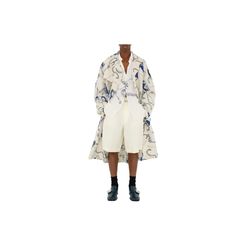 Burberry Knight Hardware Taffeta Trench Coat-2