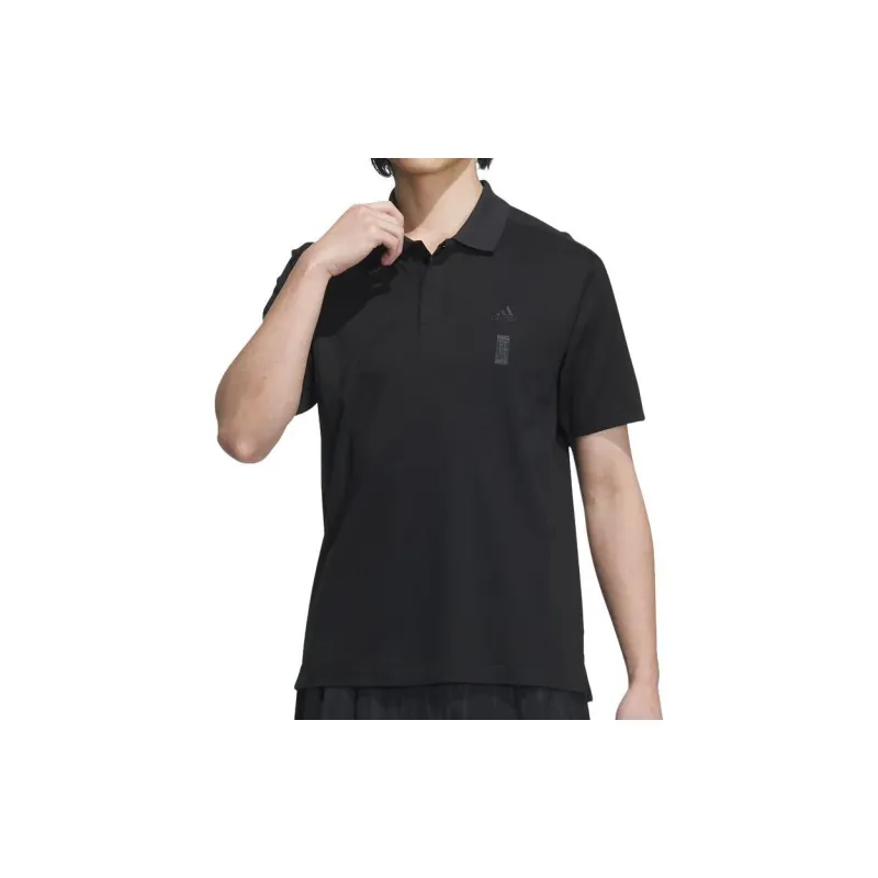 Adidas Polo Shirts Men Black-2