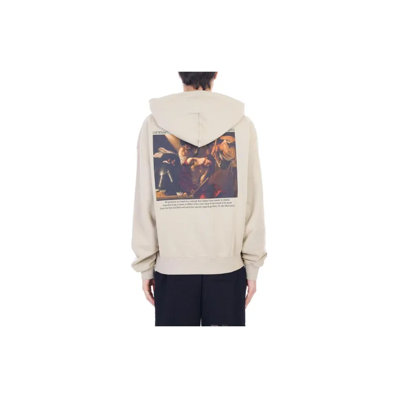 OFF WHITE Caravag Crowning Over Hoodie-4