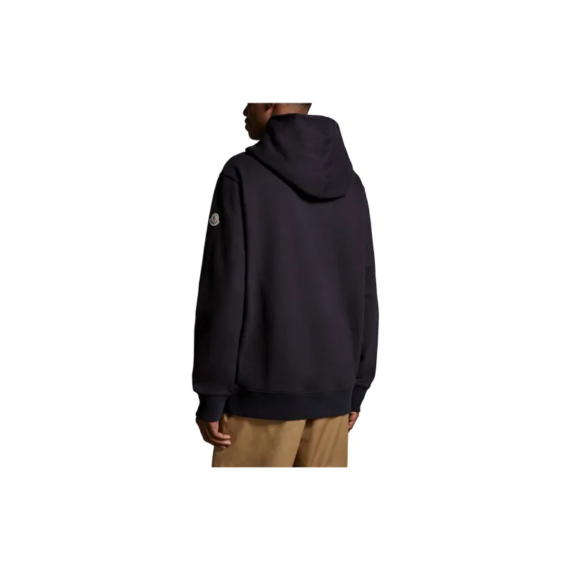 Moncler Logo Embroidered Long Sleeved Hoodie-2