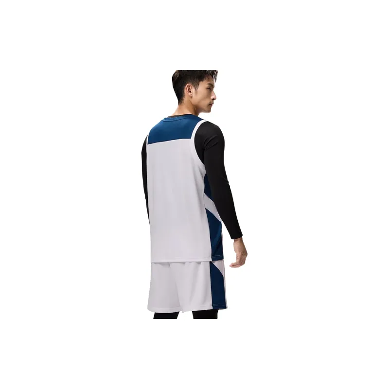 Anta Basketball Collection Basketball Suit Men's Pure White-3