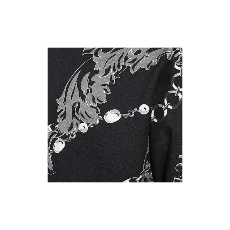 VERSACE JEANS Baroque Pattern Printed Crewneck Sweatshirt-5