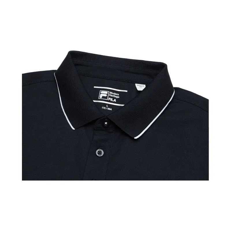 FILA Short Sleeved POLO Men's Legend Blue-2