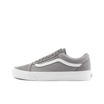 Vans Old Skool Lightweight And Wear resistant Low Top Skateboard Shoes Unisex Gray