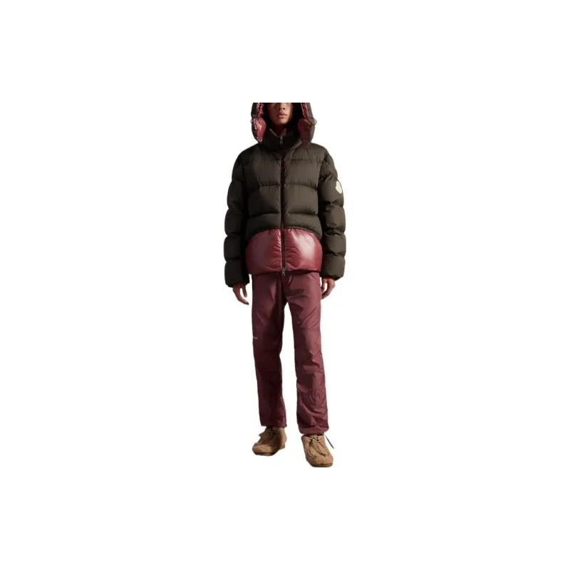 Moncler Genius Moncler 1952 Logo Printed Straight Leg Trousers-1