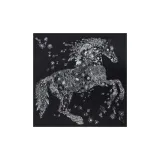Galloping Horse, Black